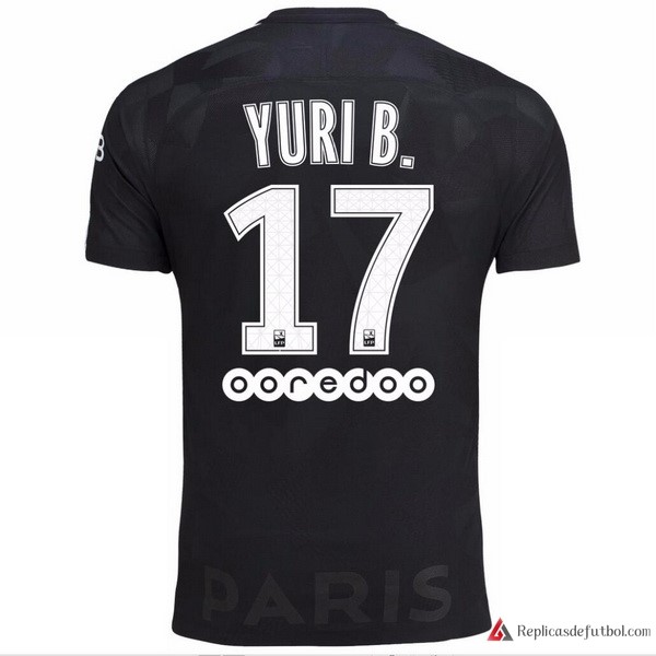 Camiseta Paris Saint Germain Tercera equipación Yuri B. 2017-2018